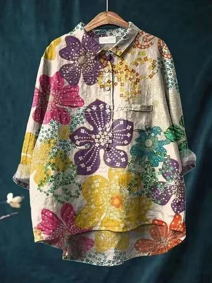 Fashion Woman Clothing Good Version Dresses Loose Women Shirts & Blouses Leisure Y2k Clothes Women's Dress Traf Shirt & Blouse 3