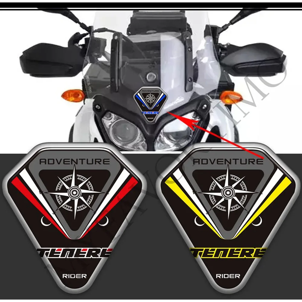 

For Yamaha Super Tenere XT1200X XT1200ZE XT 1200 Z ZE ES XTZ XTZ1200E Stickers Decals Tank Pad Gas Fuel Oil Kit Knee Fish