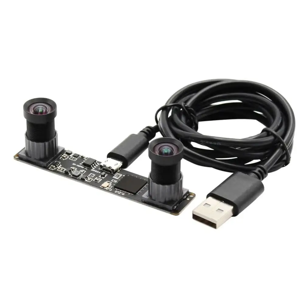 

Без искажений синхронизированный 960P HD OV9750 высокая частота кадров MJPEG 60fps UVC OTG стерео мини usb веб-камера модуль