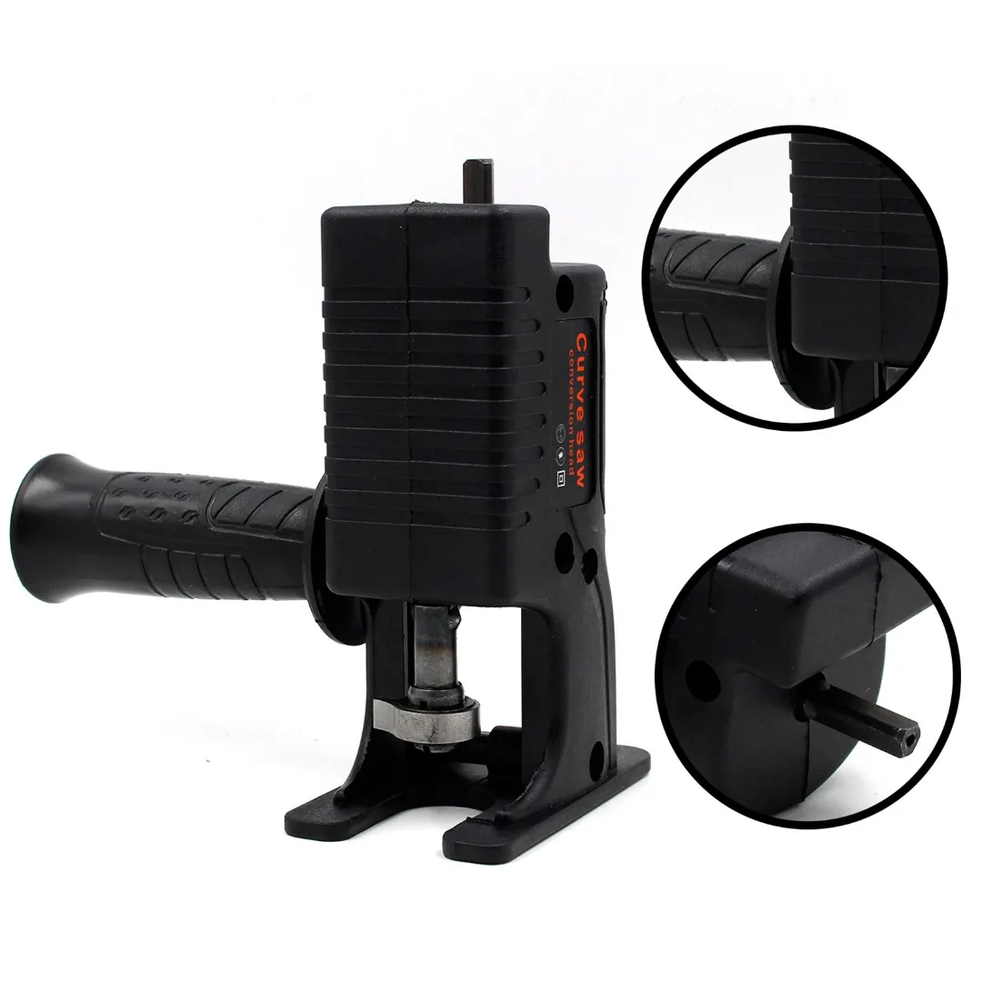 

Electric Drill Power Saw Adapter w/ Saw Blade Modified Power Tool Electric Saws Drill to Jig Saws Wood Cutting Tools