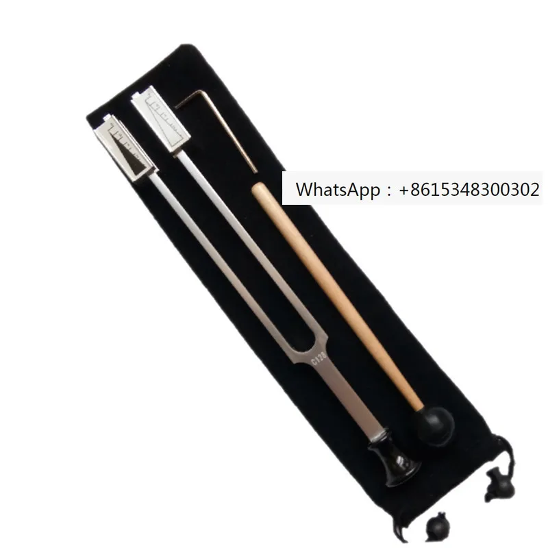 

Semi quantitative tuning fork diabetes screening C128HZ tuning fork movable slider variable frequency tuning fork