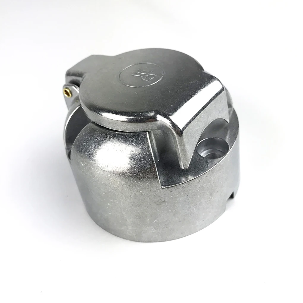 7 Pin Wire Connector 12V Electric Trailer Plug Socket Towbar Lighting Board Towing Adapter