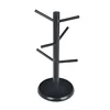 Bamboo Mug Hanging Display Rack Drinkware Shelf With 6 Hooks Tree Shape Wood Coffee Tea Cup Storage Holder Stand 6