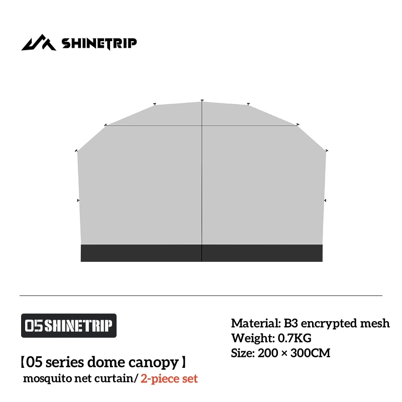 ShineTrip في الهواء الطلق اضافية كبيرة التخييم الظ...