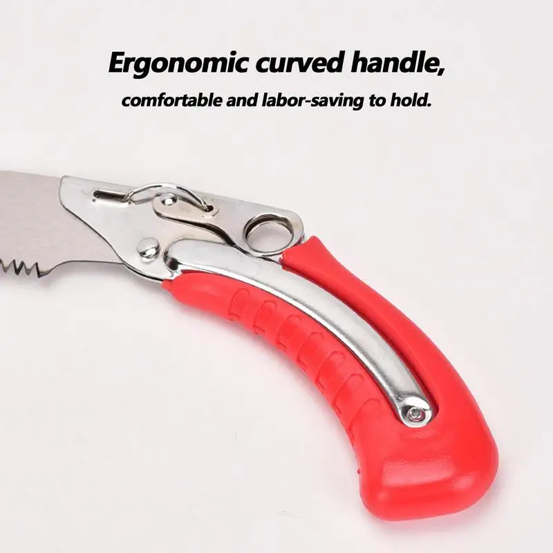 SK5 Steel Hand Saw With Sheath Carpenter Woodworking Saw Garden Tree Pruning Manual Landscaping Tools Tree Cutter hand saw