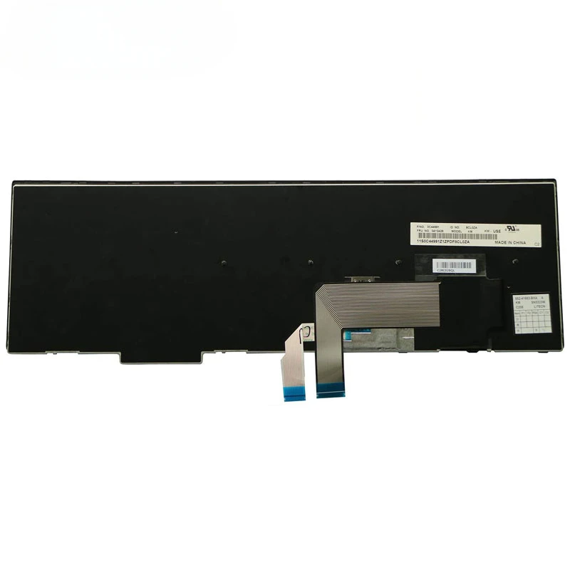Laptop Replacement Notebook US Keyboard for Lenovo ThinkPad E531 E540 Laptop No Backlight (4 Fixing Screws)