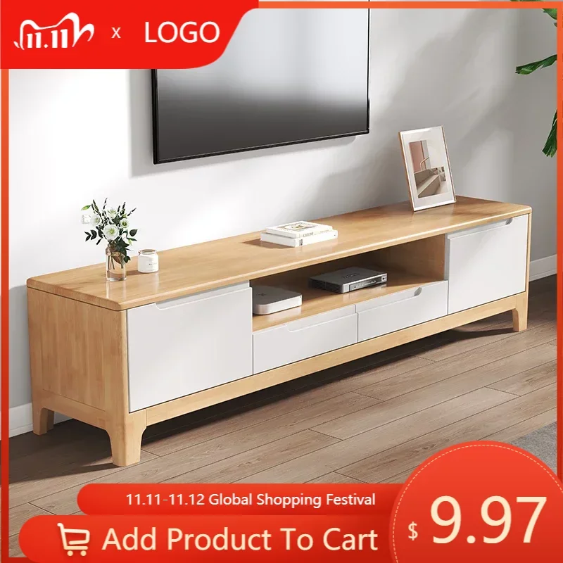 

Modern Living Room TV Cabinet Wood Storage Entertainment Television Table Luxury Mueble TV Moderno Salon Furniture MQ50DS