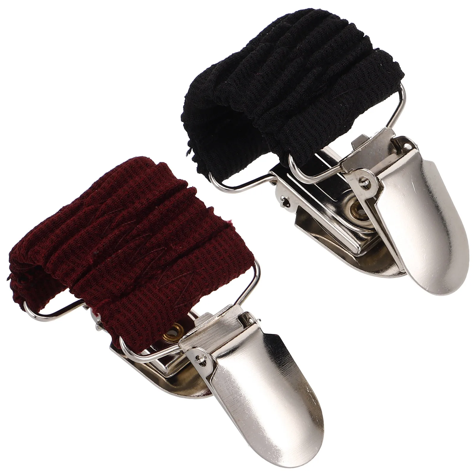 여성용 허리 클립 2개, 의류 드레스 조임 클립, 뒷면 조임기, 스웨터 숄 클립 세트, 가디건 클립, 의류 액세서리