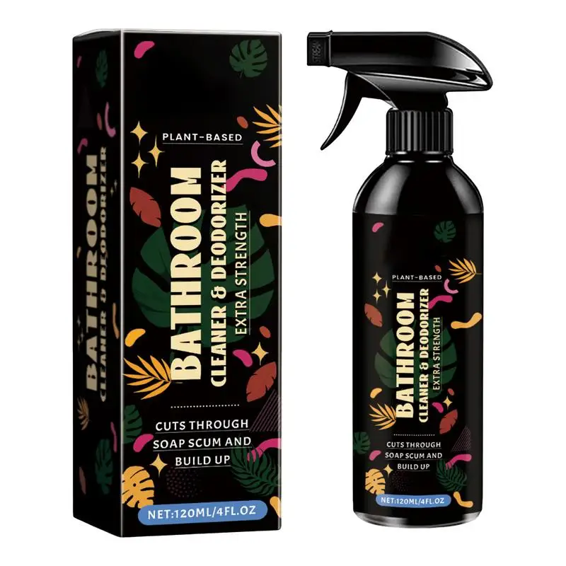 Ceramic Floor Cleaner Bathroom Scale Remover Natural Ingredients Multi-Effect Cleaner For Bathtubs Walls Sinks Shower Doors
