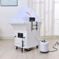 Separated Sink Set Beauty Salon Shampoo Bed Head Spa Massage Multifunctional Fumigable Scalp massage Salon furniture 1