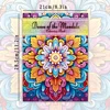 1pc, Mandala Coloring Book, Teenagers Coloring Book, 30 Different Patterns, 100gsm Thick Paper, Stress Relief, Birthday Gift 2