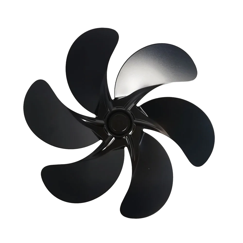 

Uninterrupted Comfort 6 Blade Black Fireplace Fan Leaf Parts for Reliable Heat Circulation Even in the Coldest Winters