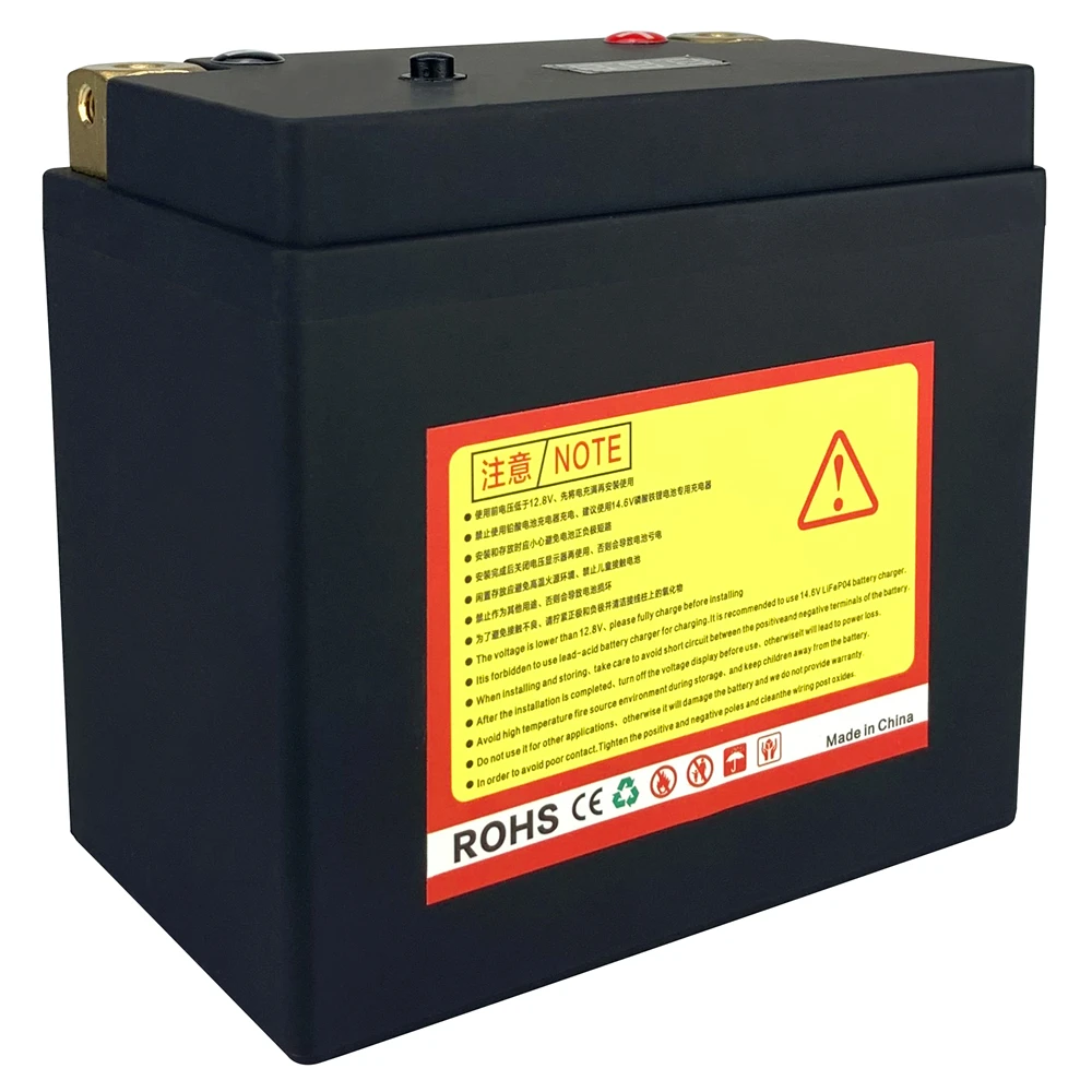 5L-BS 5AH Motorrad Batterie 12V LiFePO4 Lithium-Ionen 180CCA Größe