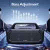 W-KING 80W Portable Bluetooth Wireless Speaker, Outdoor IPX6 Waterproof Loud with Bass Boost, Stereo Pairing, Reverse Charging 4
