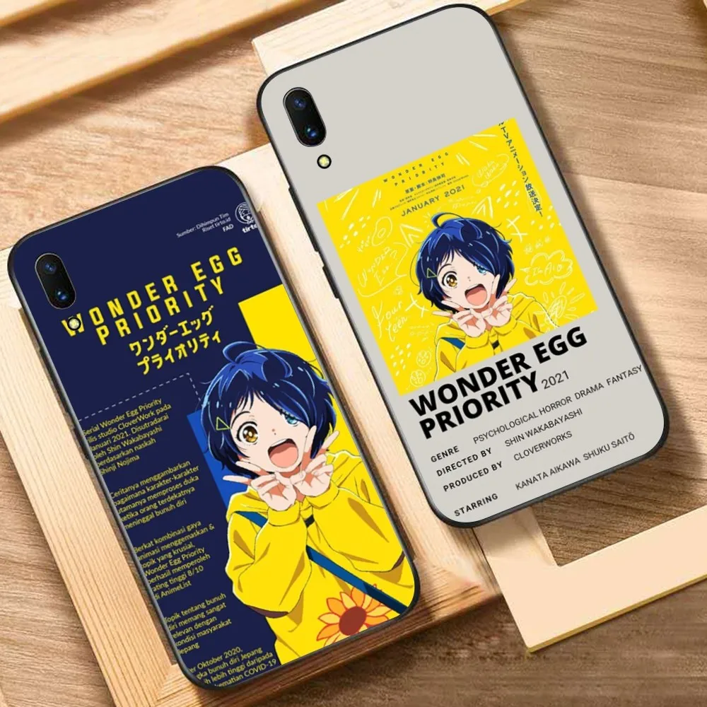 Wonder Egg Priority Phone Case Per Huawei Y9 6 7 5 Prime Enjoy 7S 7 8 Plus 7A 9E 9Plus 8E Lite Psmart Shell