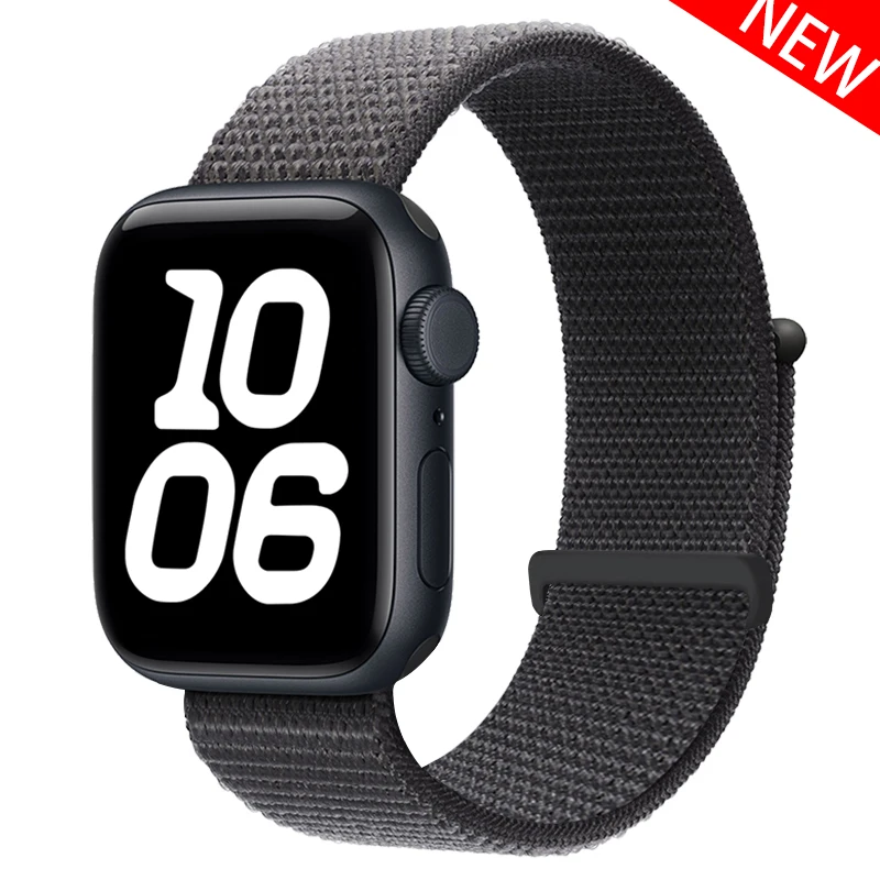 Nylon Loop Smart Watch Band Strap - Adjustable and Stylish Bracelet