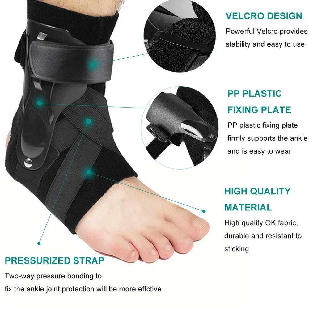 ankle brace for sprained ankles men's and women's ankle braces with side stabilizers Ankle fixing supporter ankle support ankle support ankle support brace