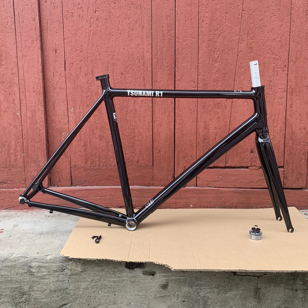 Cadre De Vélo De Route Raleigh Supercourse 1988 - Taille 61 Cm (XL), Acier, Fabriqué Aux USA - Occasion à Restaurer