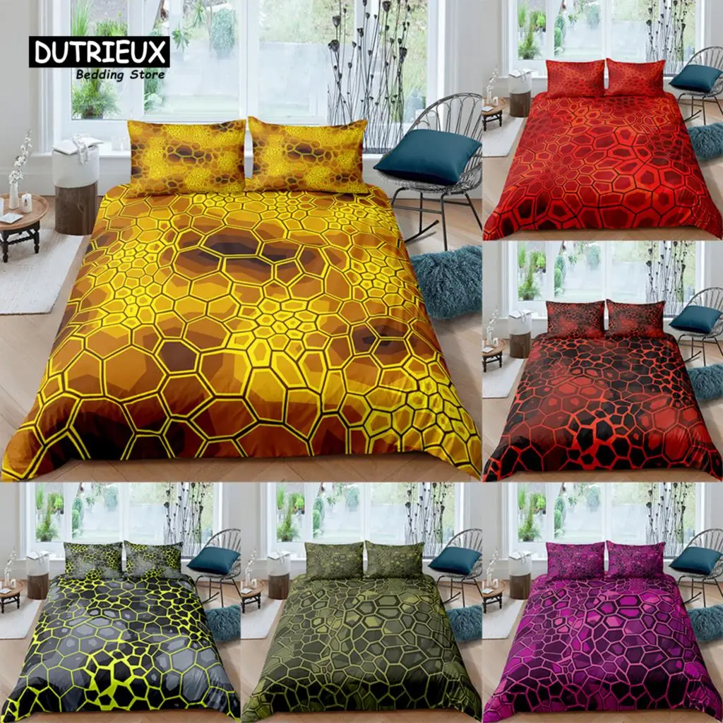 

Home Living Luxury 3D Camo Bedding Set Comfortable Duvet Cover Set Pillowcase Kids Bedding Set Queen and King EU/US/AU/UK Size