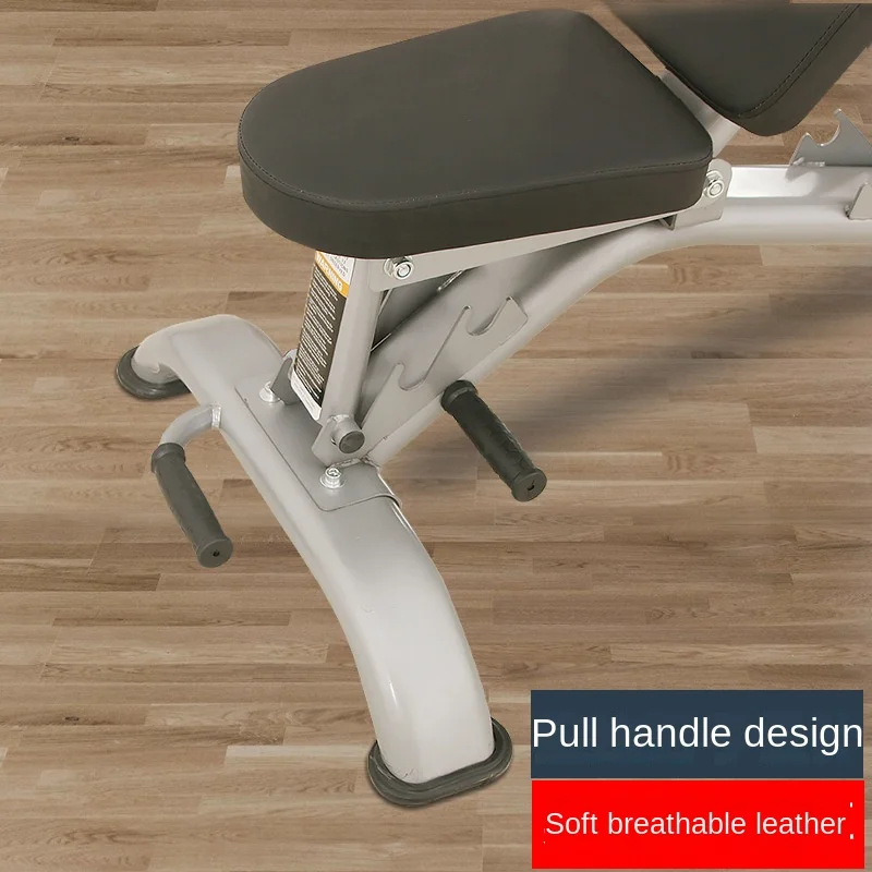 MIYAUP heavy multifunctional bench press stool adjustable flat household slivery dumbbell fitness chair
