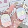 Glitter Eyeshadow Highlighter Mashed Potato High Gloss Shiny Crystal Brightening Bronzer Highlight Makeup Waterproof Chameleon 1