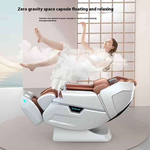 Alternative view of Luxury 4D Massage Chair Home Spa Zero Gravity Full Body Electric Massage Chair Multifunctional Intelligent Design Massage  Sofa