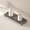 Diatom Mud Storage Rack Kitchen Sink Storage Absorbent Pad Bathroom Sink Light Luxury Marble Coaster  Bathroom Shelves 2