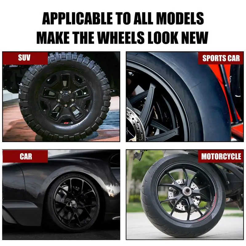 Aluminum Alloy Wheel Hub Renovation Paint Brush Wheel Paint Repair Automobile Pen Scratch Hub Silver Spray Accessories wheel hub renovation paint