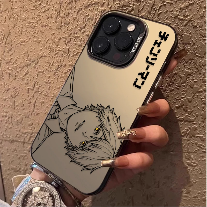 Chainsaw Man Reze & Denji Couple Art Phone Case Cover