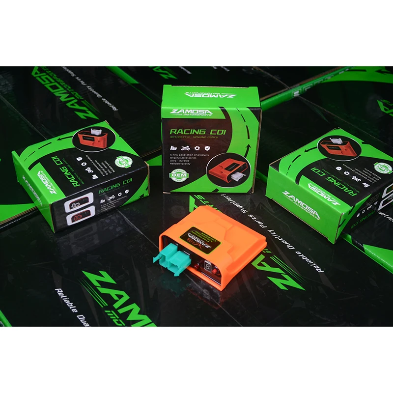 Racing Cdi FT180 FT200 FT250 170Z 125cc 250cc 250Z Adjustable RT 200 250 DM250 NX200 NX350 DC 6 Pins 9Map racing cdi