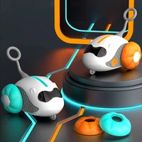 Cat Toy Ball Automatic Rolling Smart Cat Toy Car Interactive Car Remote Control Electric Car Indoor Pet Kitten Supplies 3