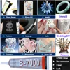 Transparent E7000 Glue Phone Repair Rhinestones Jewelry Making Fabric Textile Cloth PU Leather Pearl Bead Crystal Stone Adhesive 6