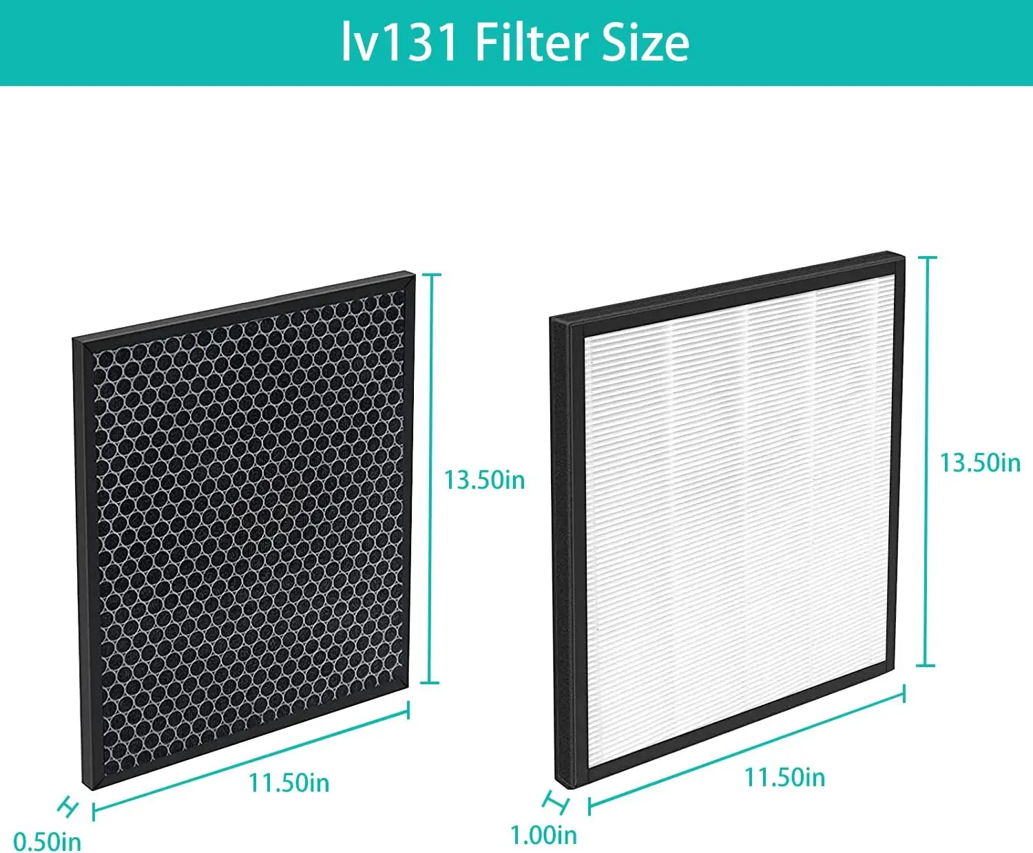 Filtre HEPA H13 Levoit LV-PUR131 – Lot de 1