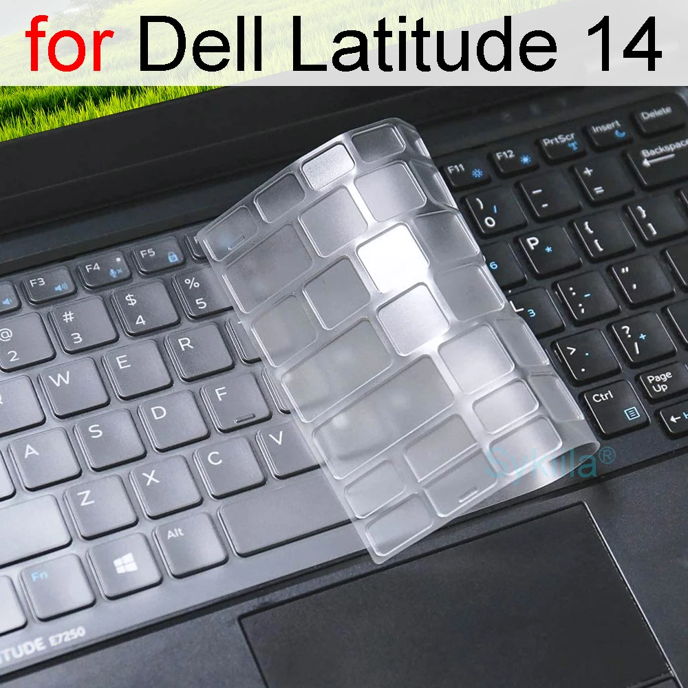 Copertura Della Tastiera Per Dell Latitude 14 7400 7404 7410 7414 7420 7424 7430 7480 7490 9420 9410 2 In 1 Custodia Protettiva In Silicone