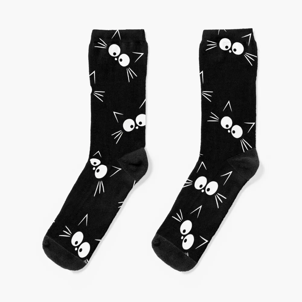 Cute Black Cat Pattern Socks sports stockings anti slip football Boy Child Socks Women's serpico classic socks cool socks anti slip football socks custom sports socks mens socks women s