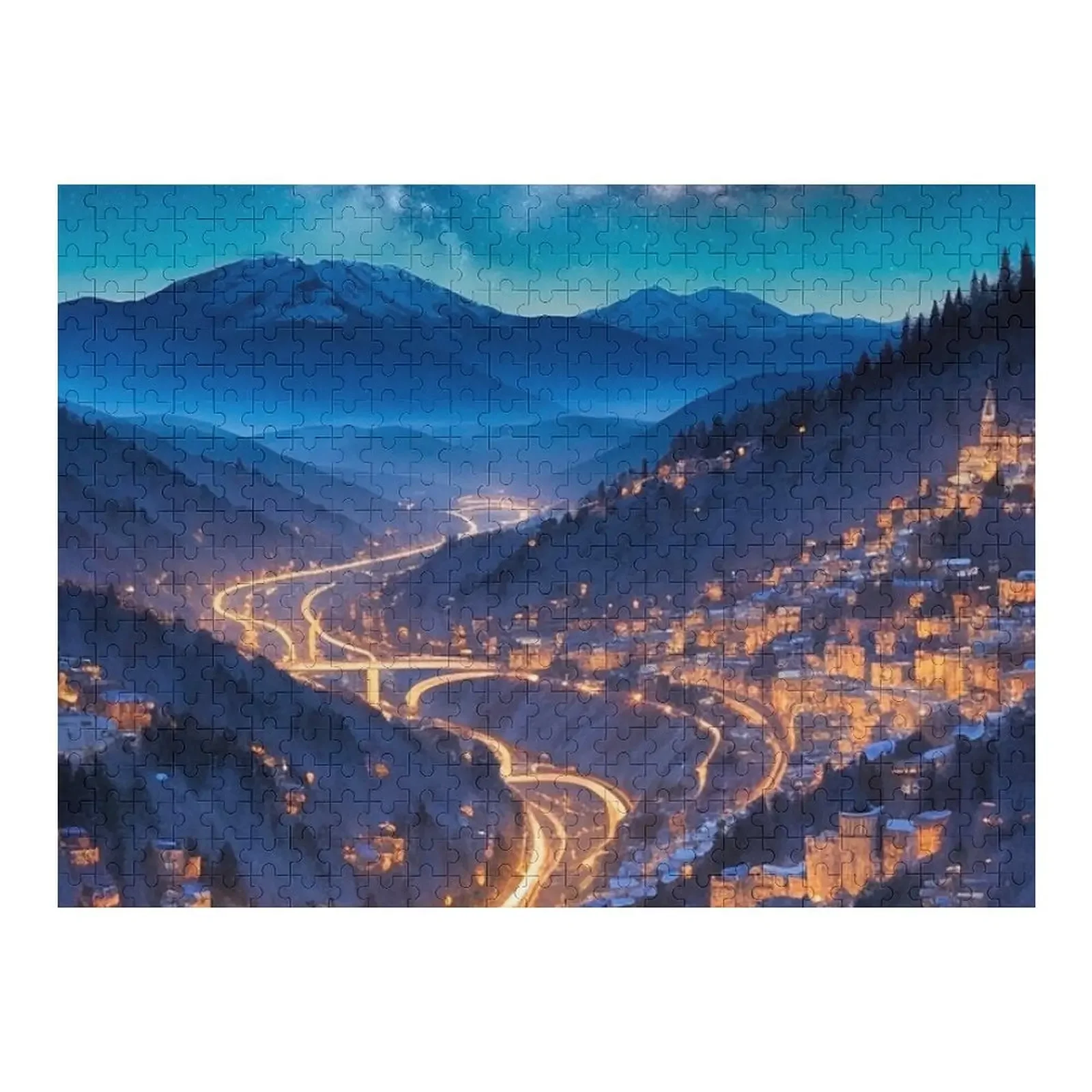 

Velaris, ACOTAR, City of starlight, Sarah J Maas, Feyre Archeron, Rhysand Jigsaw Puzzle Iq Puzzle