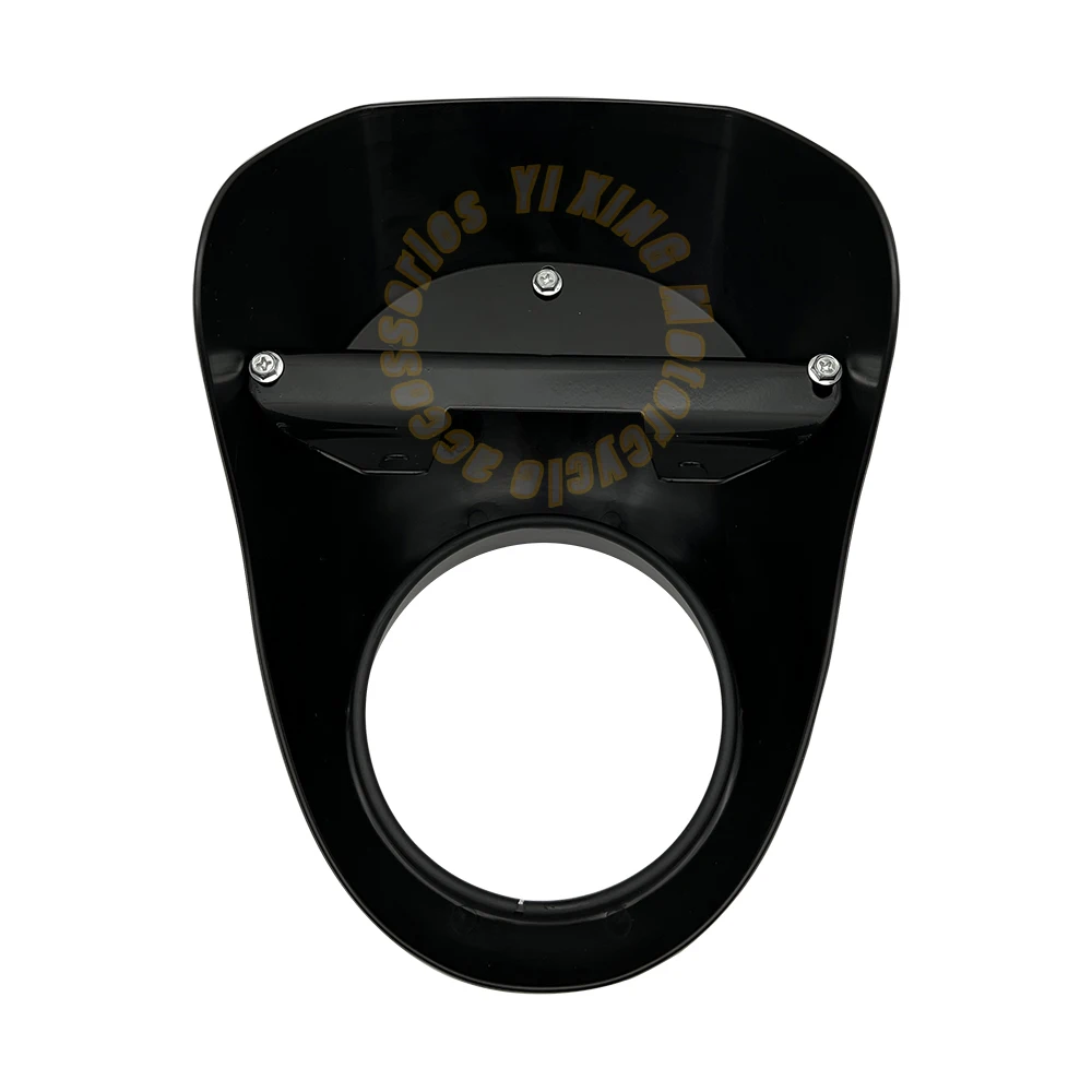 Motorcycle Head light Mask Headlight Fairing Front Cowl Fork Mount for Sportster Dyna FX XL 883 1200