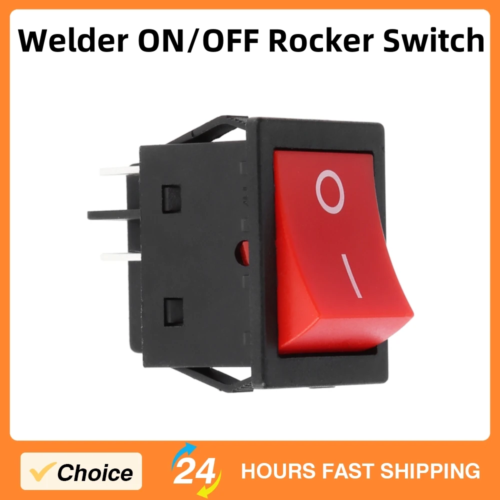 Welder ON/OFF Rocker Switch For 30A Welder Welding Machine 4-Pin Boat ...