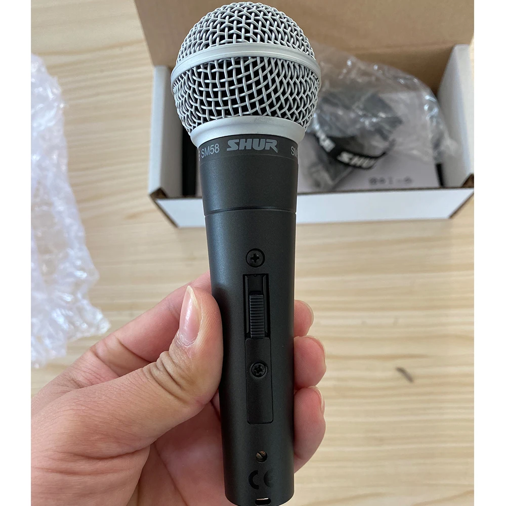 유선 카디오이드 다이나믹 마이크, PC 녹음, 게임, 노래, 거실 노래방, 58 SM 마이크, sm58lc