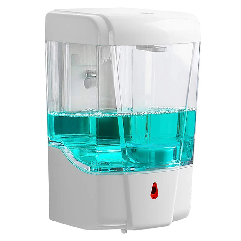 

Soap Dispenser 700ml Automatic Touchless Sensor Hand Sanitizer Detergent Liquid Soap Dispenser Wall Mounted For Bathroom Kitchen