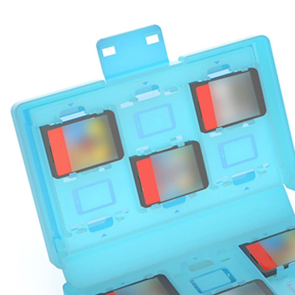 24 In 1 Game Card Hard Case ABS Game Card Storage Case Hard Shell Cover Box Protective Cover for Nintendo for Switch 2