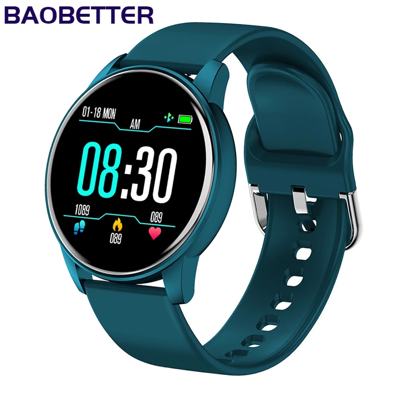 

2022 Fashion Smart Watch Men Fitness Bracelet Heart Rate Blood Pressure Monitoring Sports Tracker Smartwatch Gift for Women Men