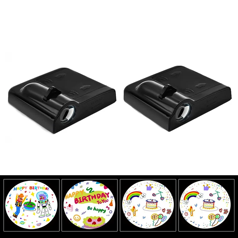 

Birthday Projector Light Happy Birthday LED Batteries Powered Control Distance Night Projector Lights Birthday Gift