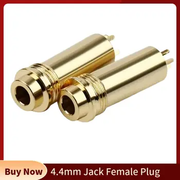 Audio Jacks 4.4mm Plug Headphone Jack Female Connector 5 Pole Balance Interface For Soldering Earphone Wire Consumer Electronics 1