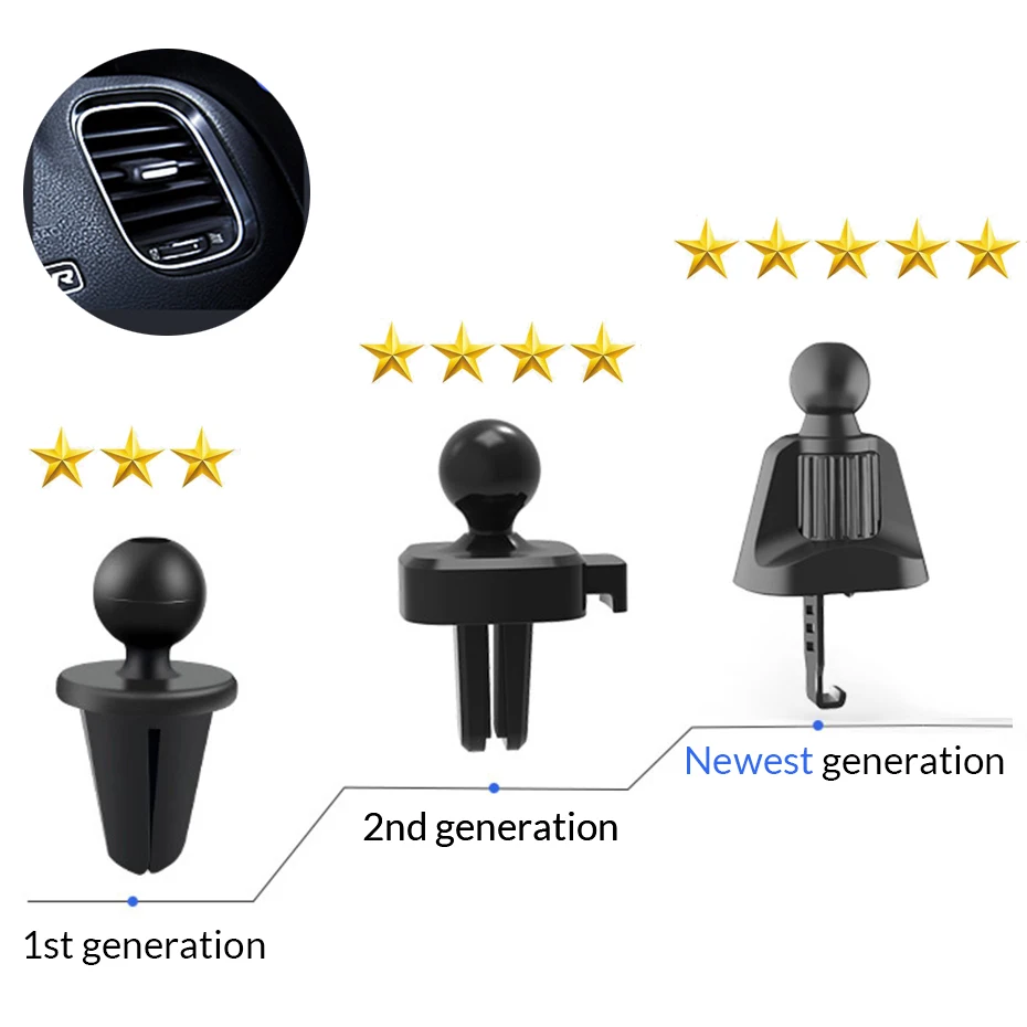 360 Degree Car Magnet Mobile Phone Holder For iPhone GPS Smartphone Car Phone Holder Mount Stand Support Xiaomi mobile phone holder for car