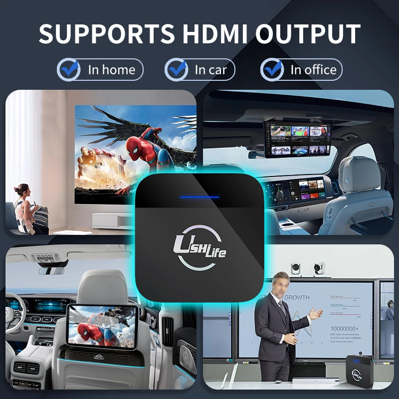Ushilife ī÷ Ai ڽ ̴ TV ڽ, 2023  ī÷  ȵ̵ , ȵ̵ 11 , HDMI, ø, Ʃ, 4G LTE