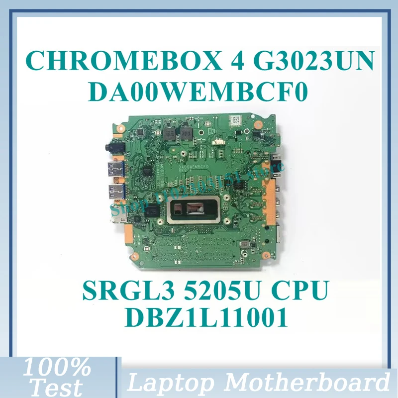 Muslimcon Srgl3 5205U Cpu Mainboard Muslimper Asus Chromebox 4 G3023Un Scheda Madre Del Computer Portatile Testata Al 100% Funzionante Bene
