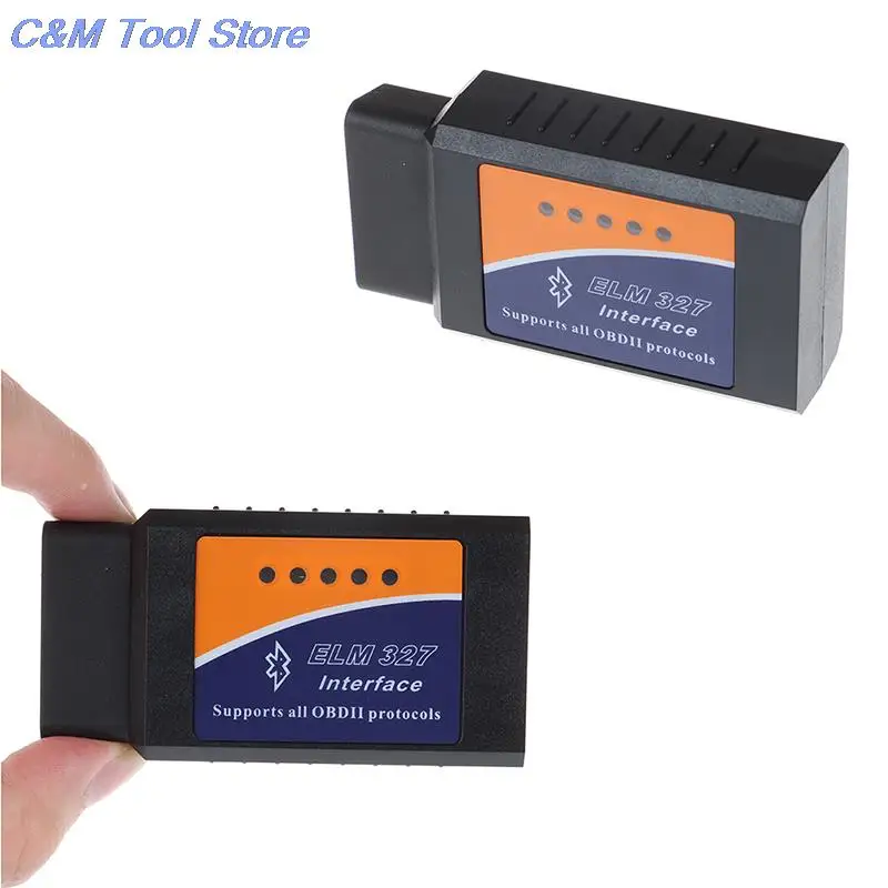 

New ELM327 V1.5 Bluetooth scanner Auto Diagnostic Tool OBDII for Android/IOS/PC