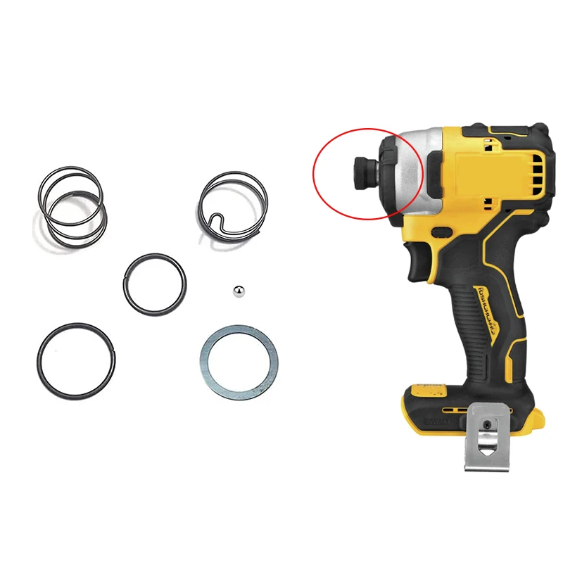 Kit Molla 6 Pezzi Per Riparazione Utensili Elettrici Dewalt Dcf885 Dcf886 Kit Molla Chiave A Percussione Installazione Completa