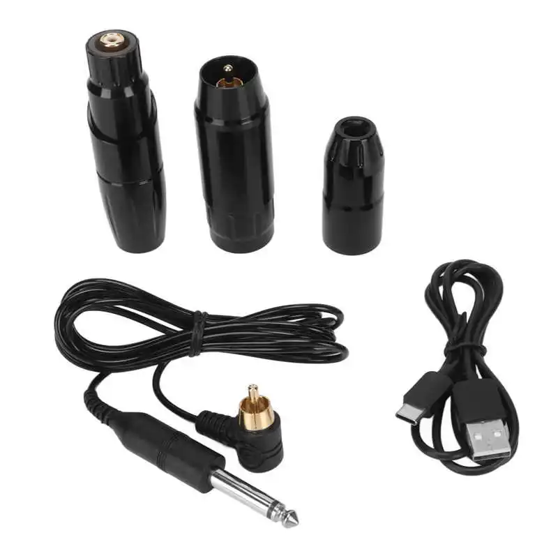 

Professional Wireless Tattoo Kit RAC Interface Space Aluminum Microblading Cartridge Needles Tattoo Pen Machine